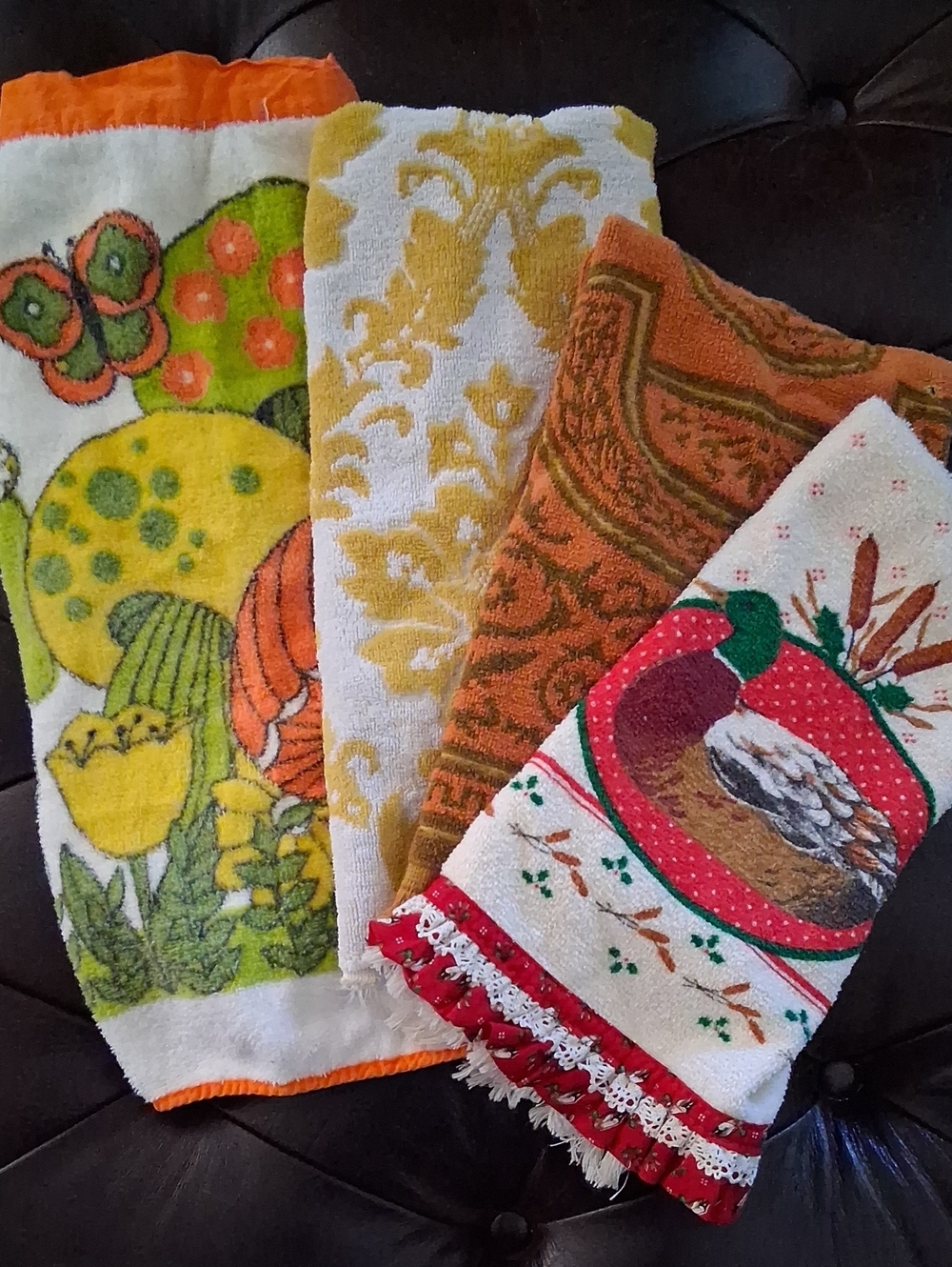 Vintage Towels Apron